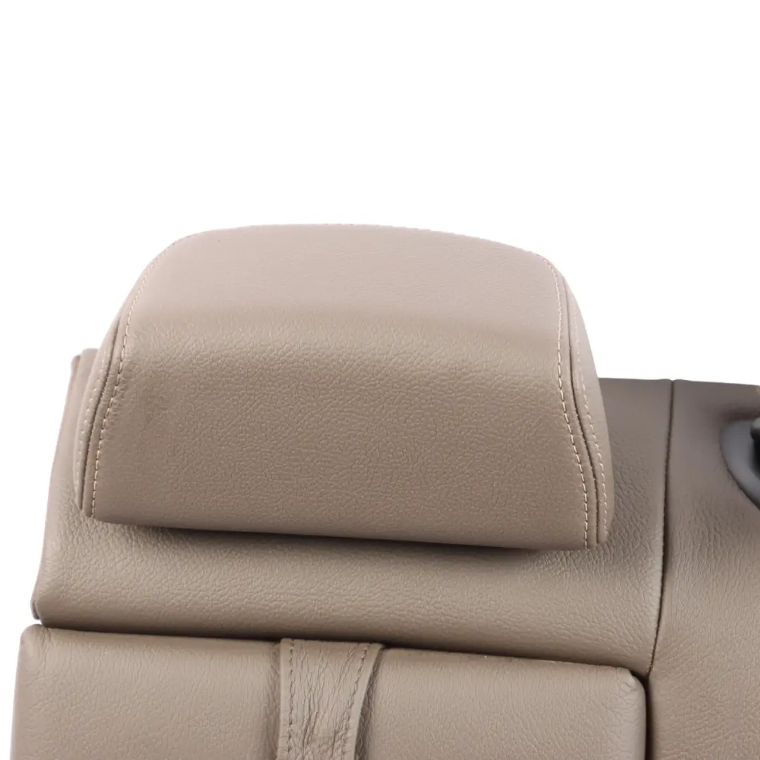 BMW X3 F25 Rear Seat Backrest Left N/S Leather Nevada Brown Headrest Armrest - SKU 7256762 - Part number 7256762