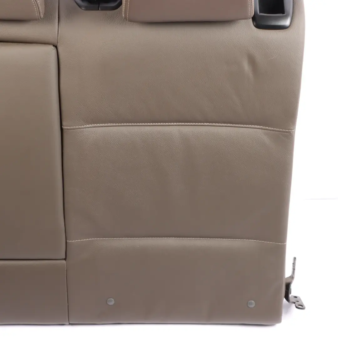 Backrest Left N/S Leather Nevada Brown Headrest Armrest to BMW X3 F25 Rear Seat with Part number 7256762 BMW X3 F25 Rear Seat Backrest Left N/S Leather Nevada Brown Headrest Armrest - SKU 7256762 - Part number 7256762