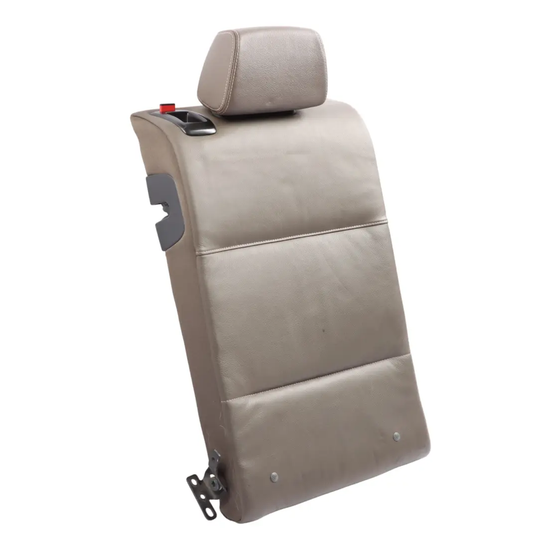 Backrest Right O/S Leather Nevada Brown Headrest to BMW X3 F25 Rear Seat with Part number 7256827 BMW X3 F25 Rear Seat Backrest Right O/S Leather Nevada Brown Headrest - SKU 7256827 - Part number 7256827
