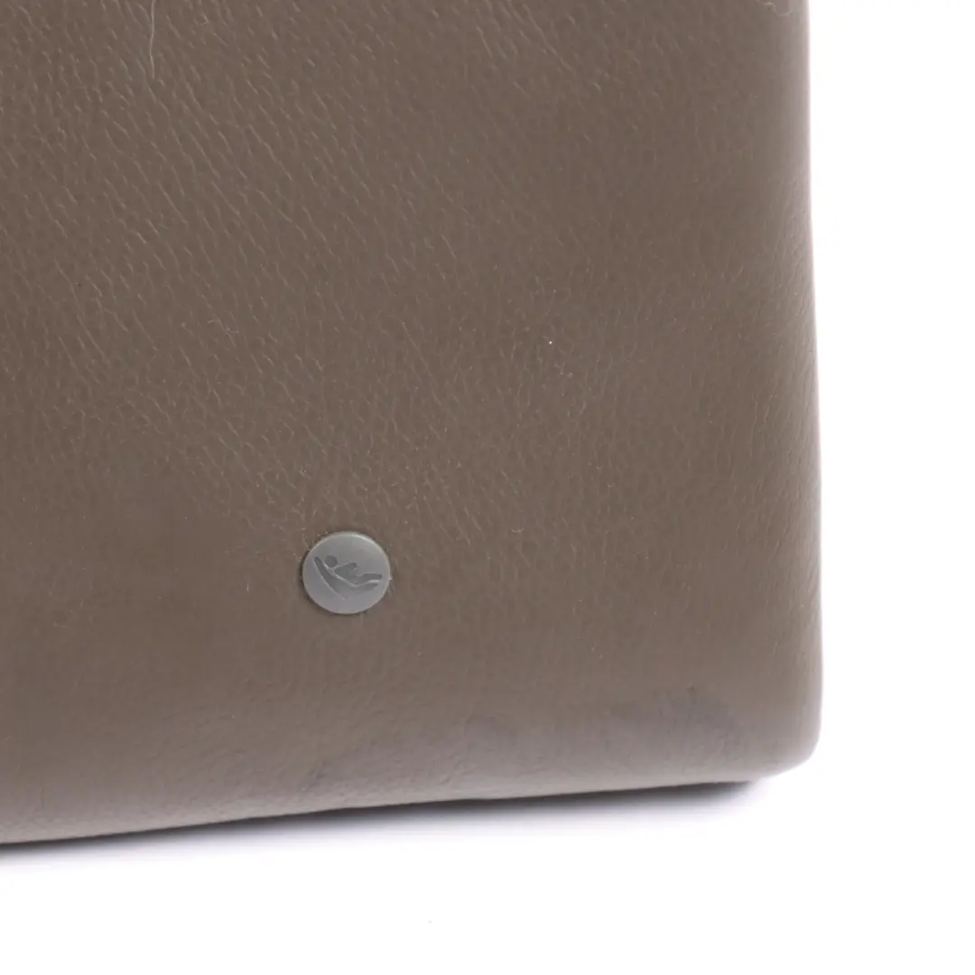 BMW X3 F25 Rear Seat Backrest Right O/S Leather Nevada Brown Headrest - SKU 7256827 - Part number 7256827