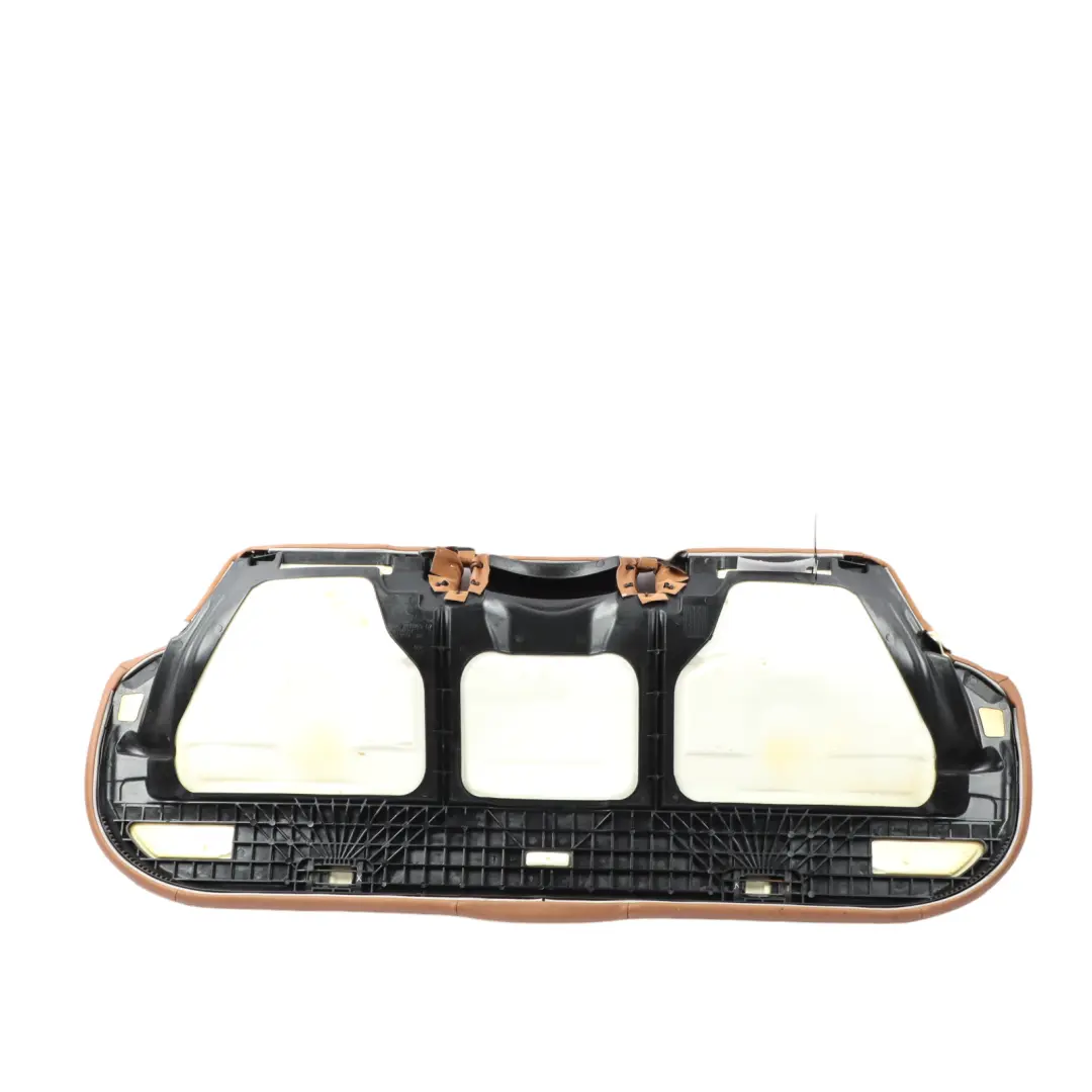 Couch Bench Interior Cover Leather Dakota Saddle Brown to BMW E90 LCI Rear Seat with Part number 7257086 BMW E90 LCI Rear Seat Couch Bench Interior Cover Leather Dakota Saddle Brown - SKU 7257086 - Part number 7257086