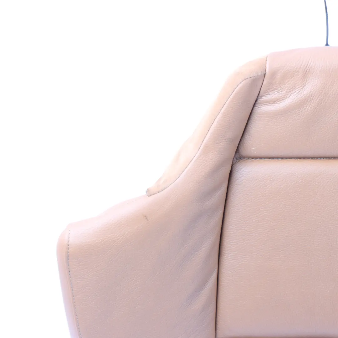 Couch Bench Interior Cover Leather Dakota Saddle Brown to BMW E90 LCI Rear Seat with Part number 7257086 BMW E90 LCI Rear Seat Couch Bench Interior Cover Leather Dakota Saddle Brown - SKU 7257086 - Part number 7257086