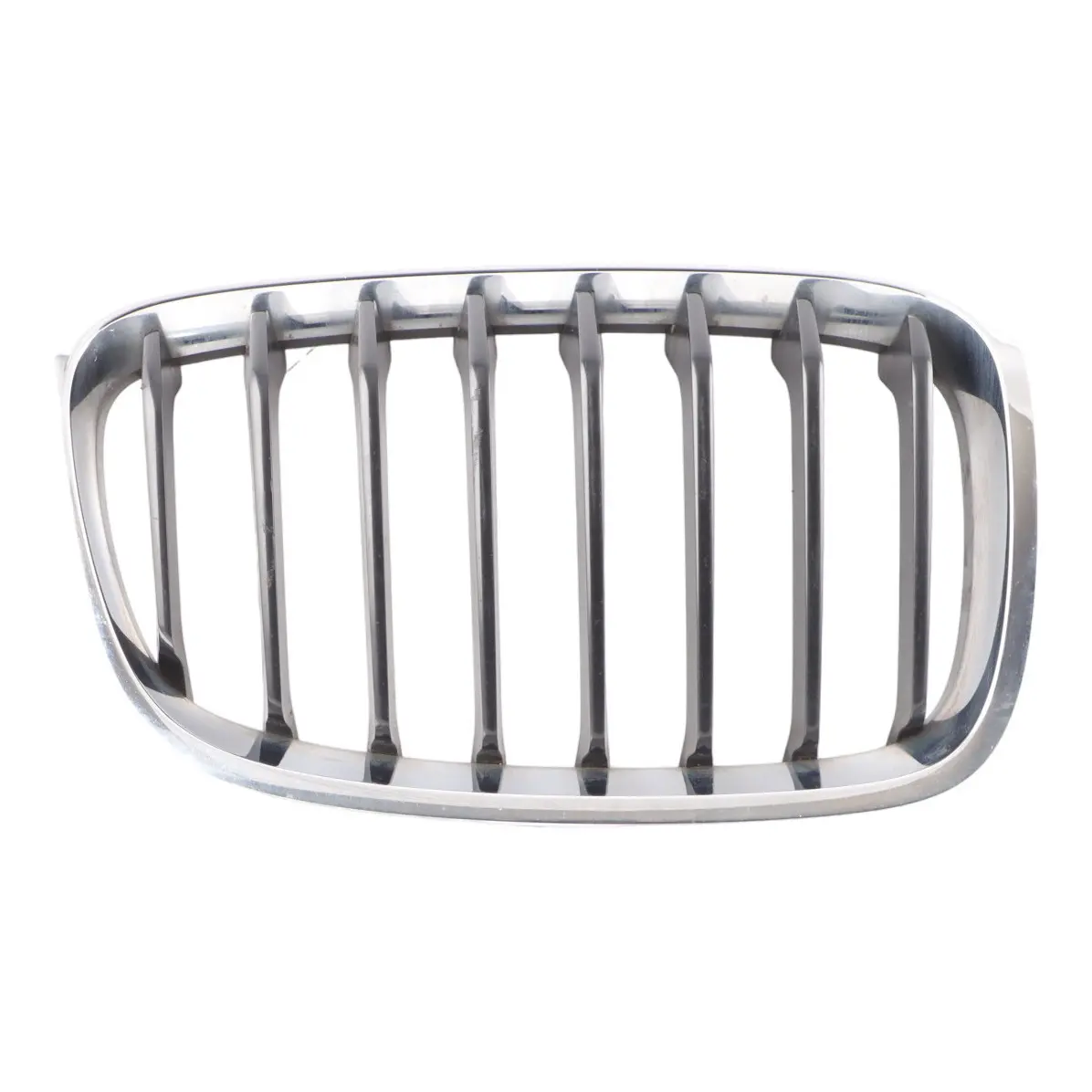 Parrilla Parachoques Delantera BMW F20 F21 Derecha Kidney Plata Negro 7262118