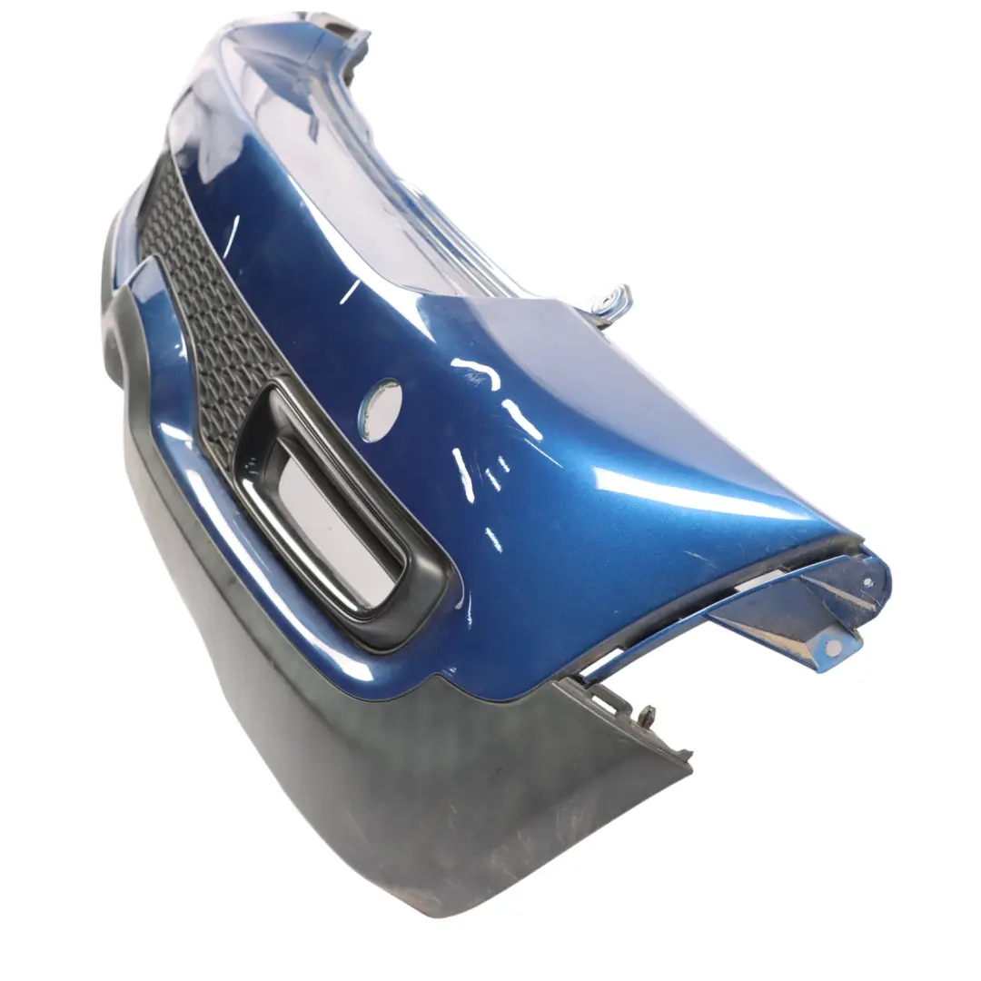 Rear Bumper Mini R56 R57 LCI Cooper S PDC Trim Panel Lightning Blue Metallic A63 - SKU 7264358-LB - Part number 7264358