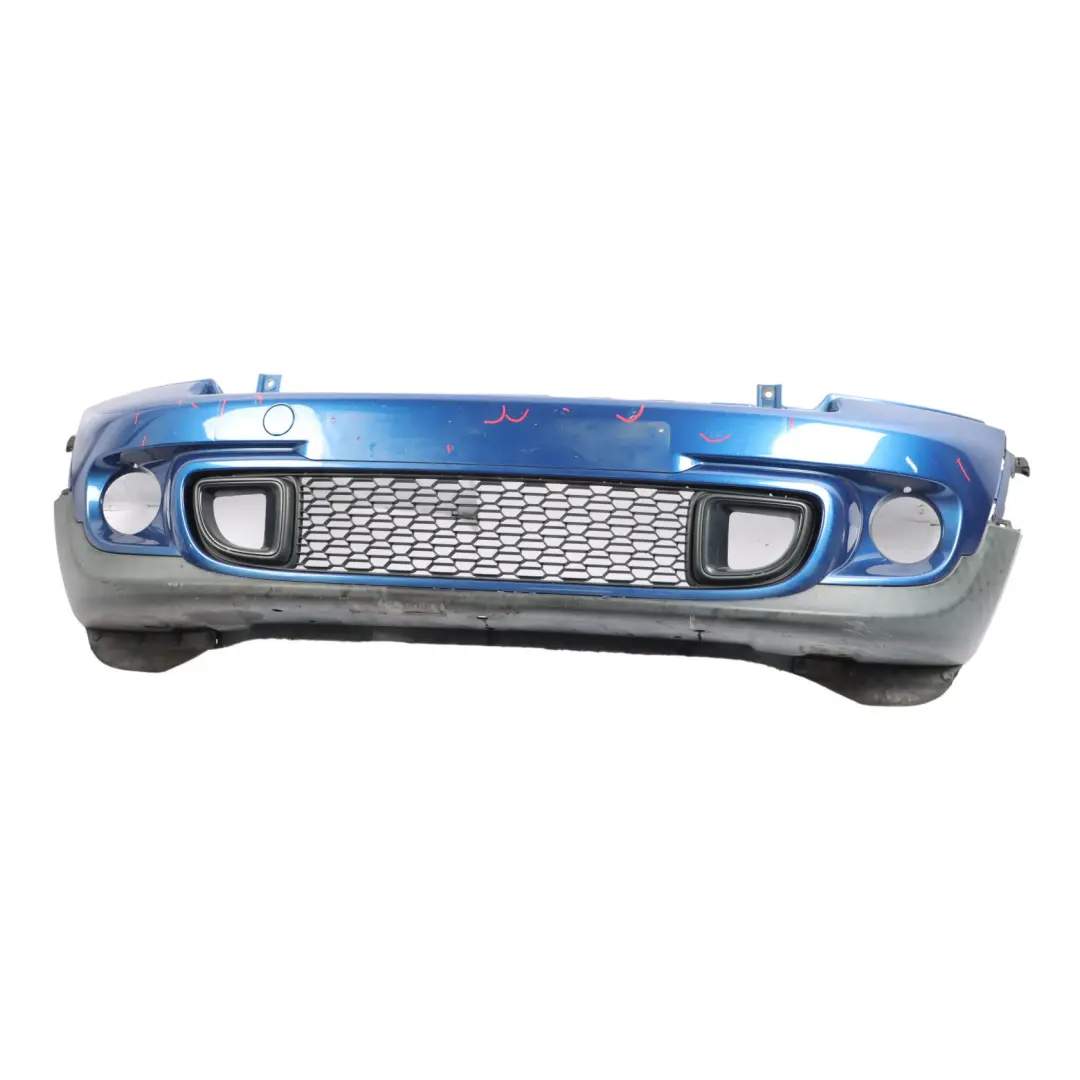 Front Bumper Mini R55 R56 R57 LCI R58 Cooper S Trim Lightning Blue - A63 to with Part number 7268743 Front Bumper Mini R55 R56 R57 LCI R58 Cooper S Trim Lightning Blue - A63 - SKU 7268743-LB - Part number 7268743