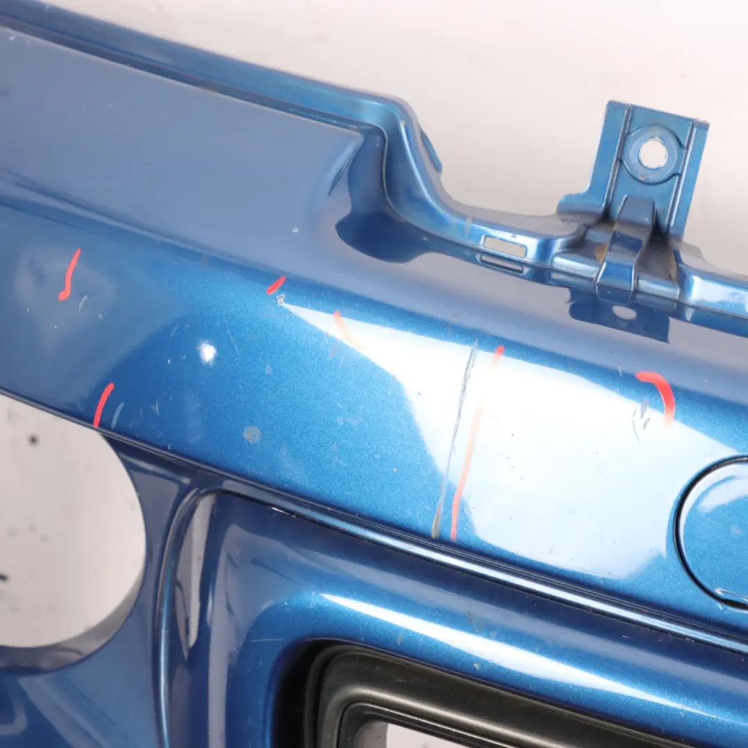 Front Bumper Mini R55 R56 R57 LCI R58 Cooper S Trim Lightning Blue - A63 to with Part number 7268743 Front Bumper Mini R55 R56 R57 LCI R58 Cooper S Trim Lightning Blue - A63 - SKU 7268743-LB - Part number 7268743