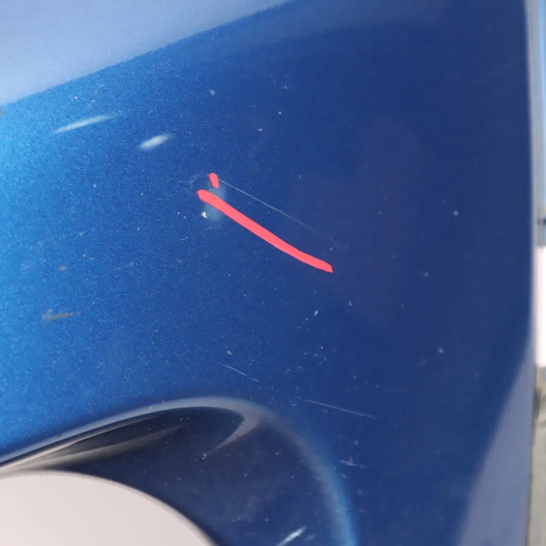 Front Bumper Mini R55 R56 R57 LCI R58 Cooper S Trim Lightning Blue - A63 to with Part number 7268743 Front Bumper Mini R55 R56 R57 LCI R58 Cooper S Trim Lightning Blue - A63 - SKU 7268743-LB - Part number 7268743