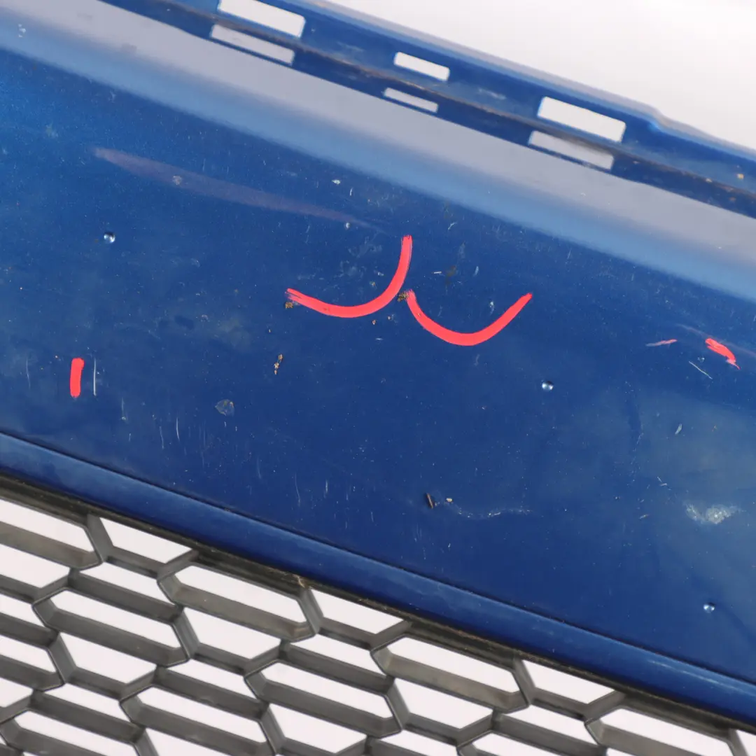 Front Bumper Mini R55 R56 R57 LCI R58 Cooper S Trim Lightning Blue - A63 to with Part number 7268743 Front Bumper Mini R55 R56 R57 LCI R58 Cooper S Trim Lightning Blue - A63 - SKU 7268743-LB - Part number 7268743