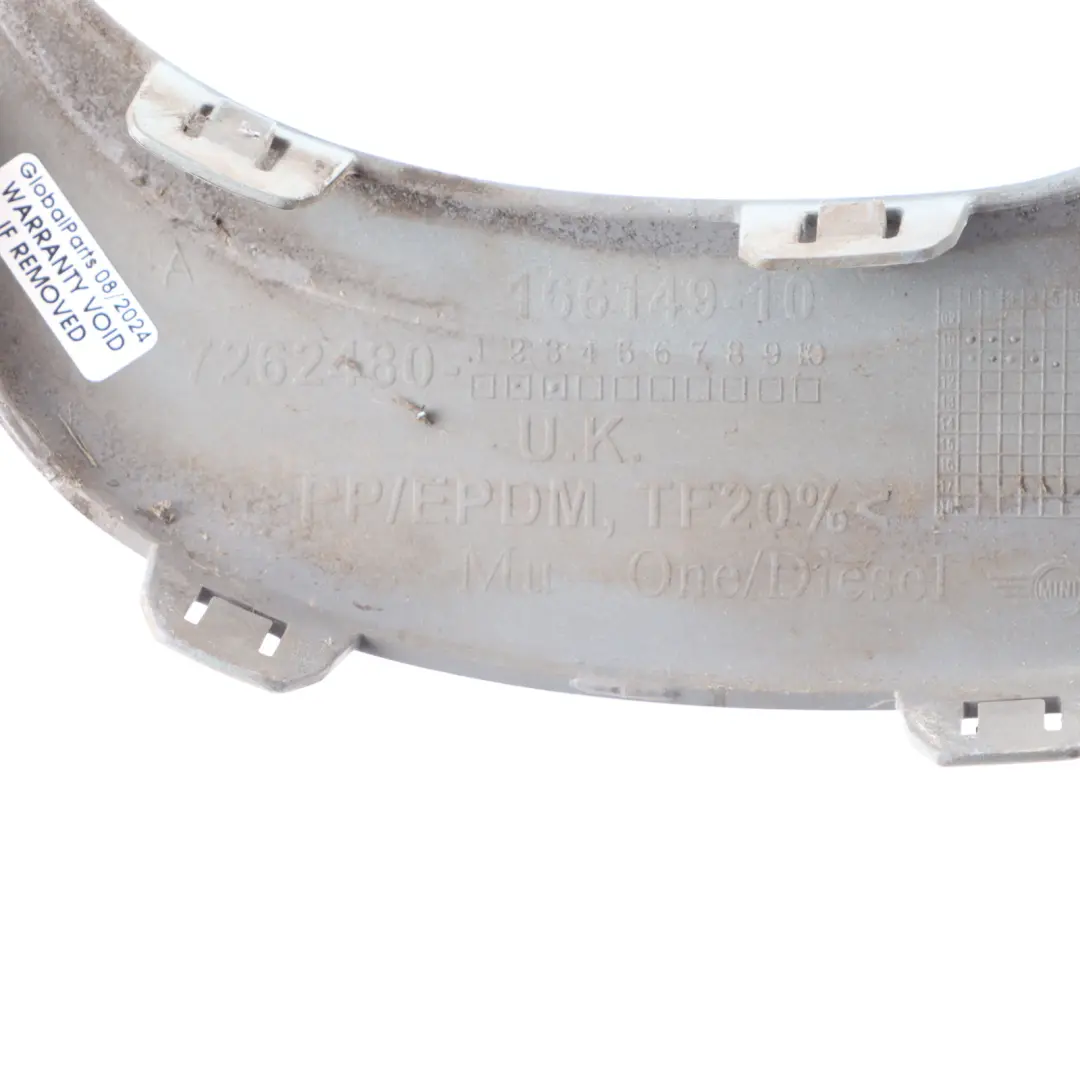 Bumper Air Inlet Front Trim Inlet Finisher Ice Blue B28 to Mini R56 R57 with Part number 7268752 Mini R56 R57 Bumper Air Inlet Front Trim Inlet Finisher Ice Blue B28 - SKU 7268752-ICE - Part number 7268752