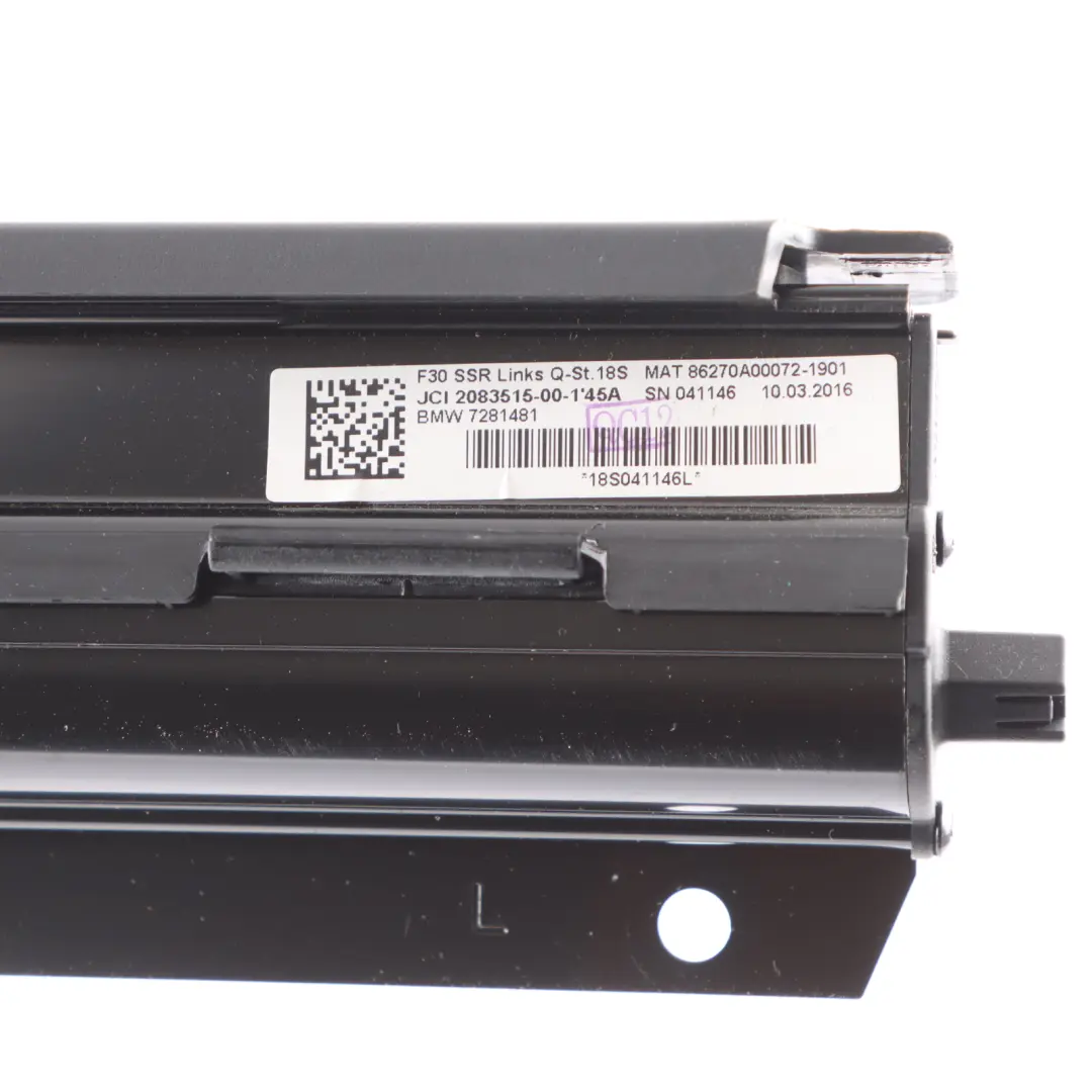  Sun Blind BMW F30 F80 M3 Door Rear Left N/S Roller Shade Sun Blind - SKU 7281481 - Part number 7281481