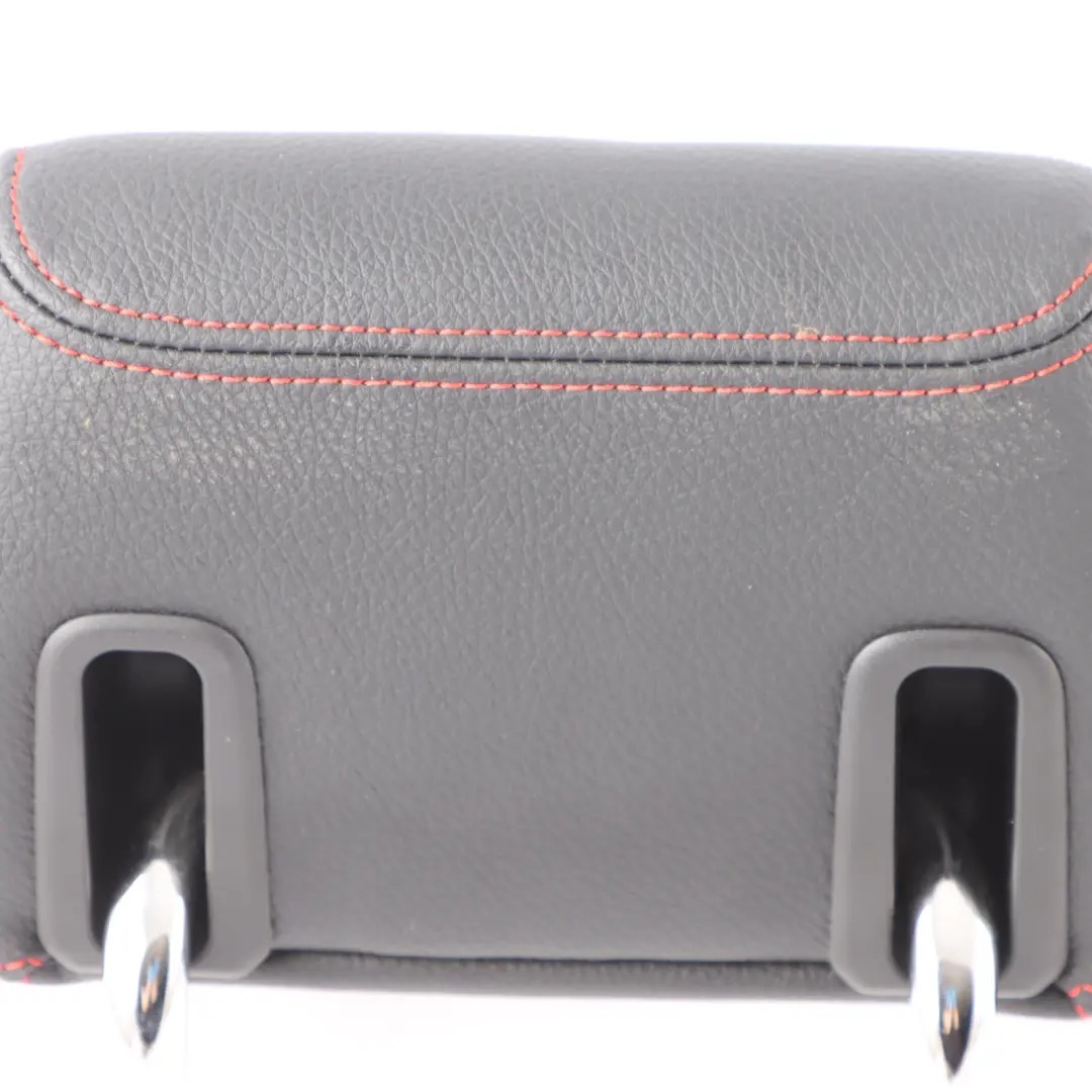 Seat Headrest BMW F20 F30 Rear Middle Centre Head Rest Leather Dakota Black Red - SKU 7291143 - Part number 7291143