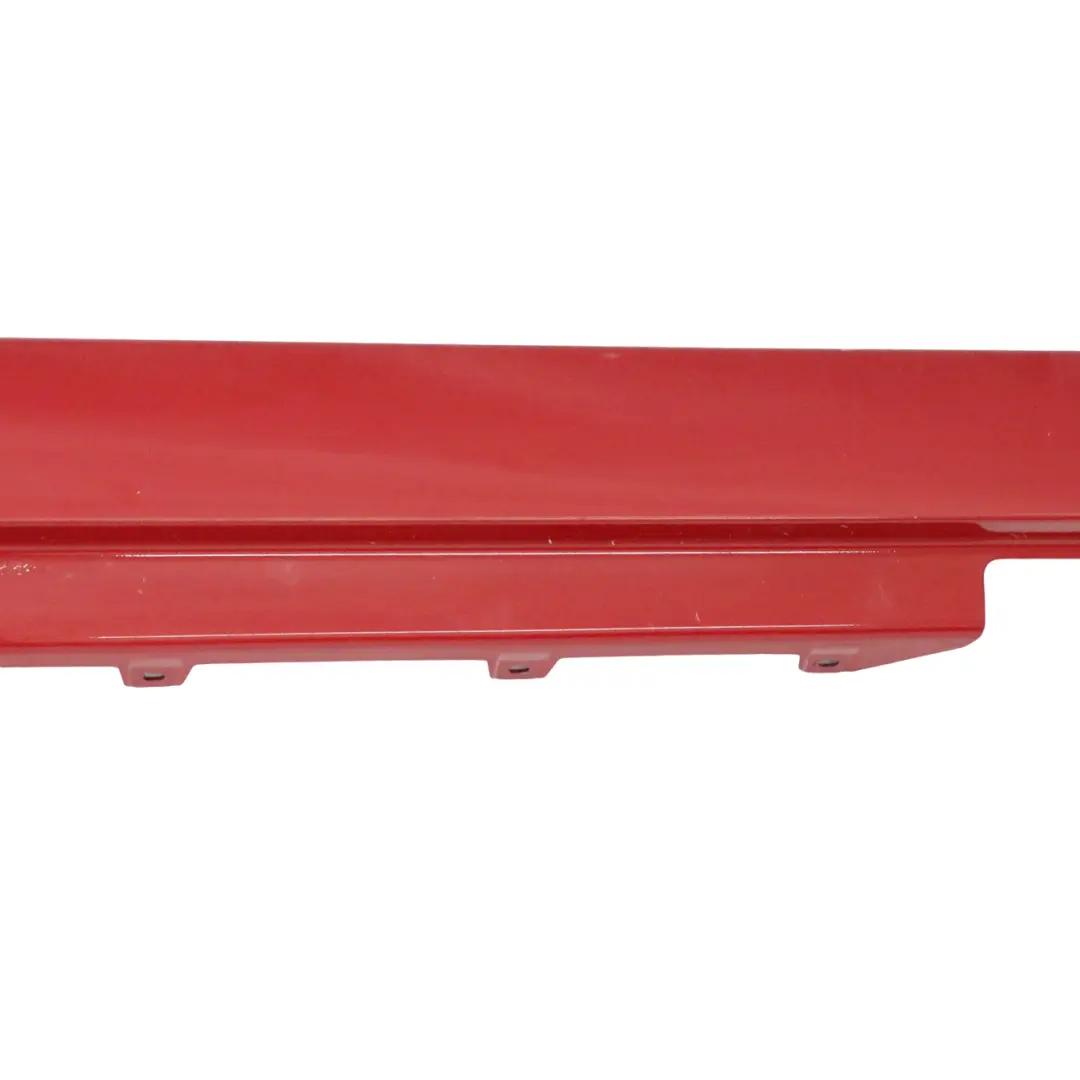 BMW F21 F22 Side Skirt Left N/S Sill Strip Karmesinrot Crimson Red - A61 - SKU 7293543-KAR1 - Part number 7293543