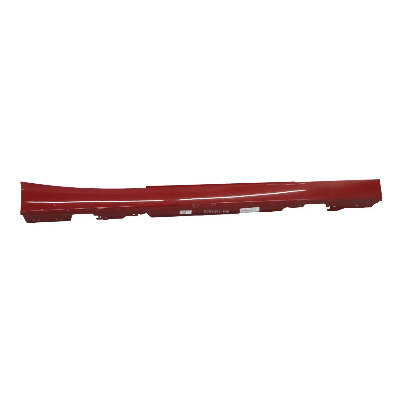 BMW F21 F22 Faldon lateral derecho Sill Strip Karmesinrot Rojo Carmesi - A61