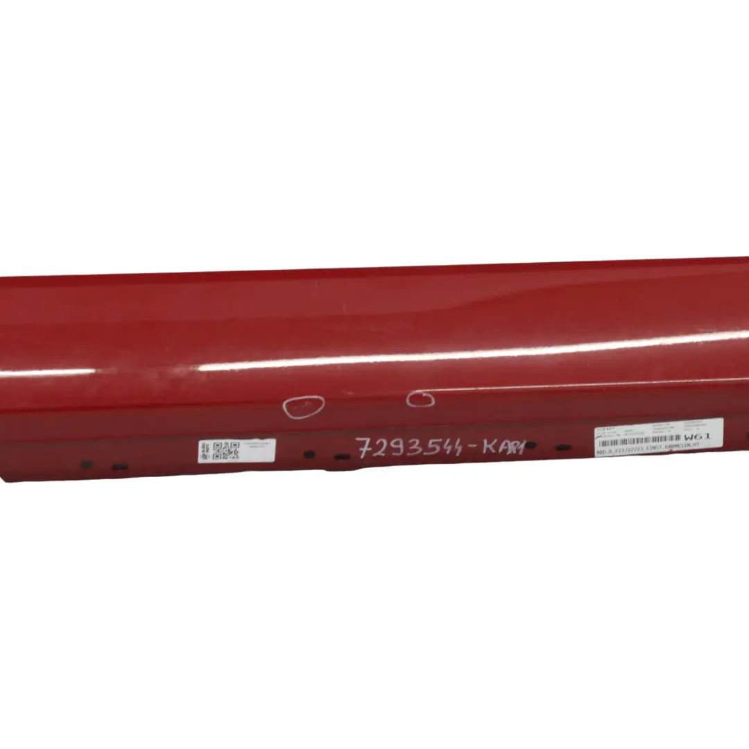 BMW F21 F22 Schwellerleiste Schweller Rechts Karmesinrot Rot - A61 - SKU 7293544-KAR1 - Teilenummer 7293544