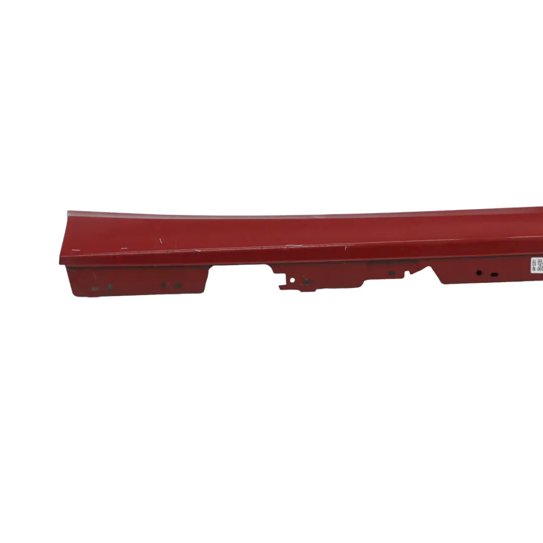 BMW F21 F22 Faldon lateral derecho Sill Strip Karmesinrot Rojo Carmesi - A61 - SKU 7293544-KAR1 - Número de pieza 7293544