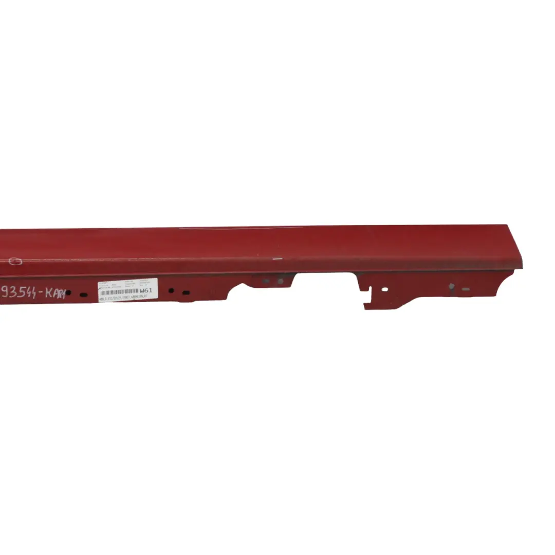 Side Skirt Right O/S Sill Strip Karmesinrot Crimson Red - A61 to BMW F21 F22 with Part number 7293544 BMW F21 F22 Side Skirt Right O/S Sill Strip Karmesinrot Crimson Red - A61 - SKU 7293544-KAR1 - Part number 7293544