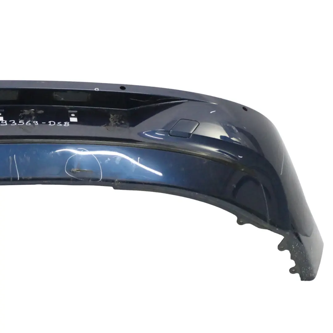 Bumper Trim Panel Sport Line Tiefseeblau Deep Sea Blue - A76 to BMW F20 F21 Rear with Part number 7293569 BMW F20 F21 Rear Bumper Trim Panel Sport Line Tiefseeblau Deep Sea Blue - A76 - SKU 7293569-DSB - Part number 7293569