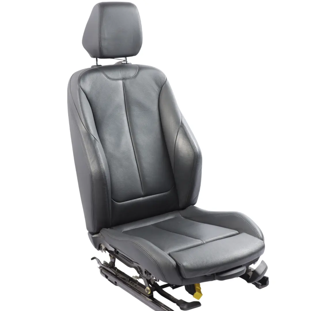  Asiento Delantero BMW F30 F31 Izquierdo Sport Calefaccionado Cuero Negro Dakota - SKU 7295139 - Número de pieza 7295139