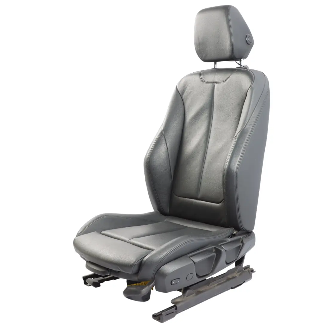  Vorder sitz BMW F30 F31 Links Sport Beheizt Leder Dakota Schwarz - SKU 7295139 - Teilenummer 7295139