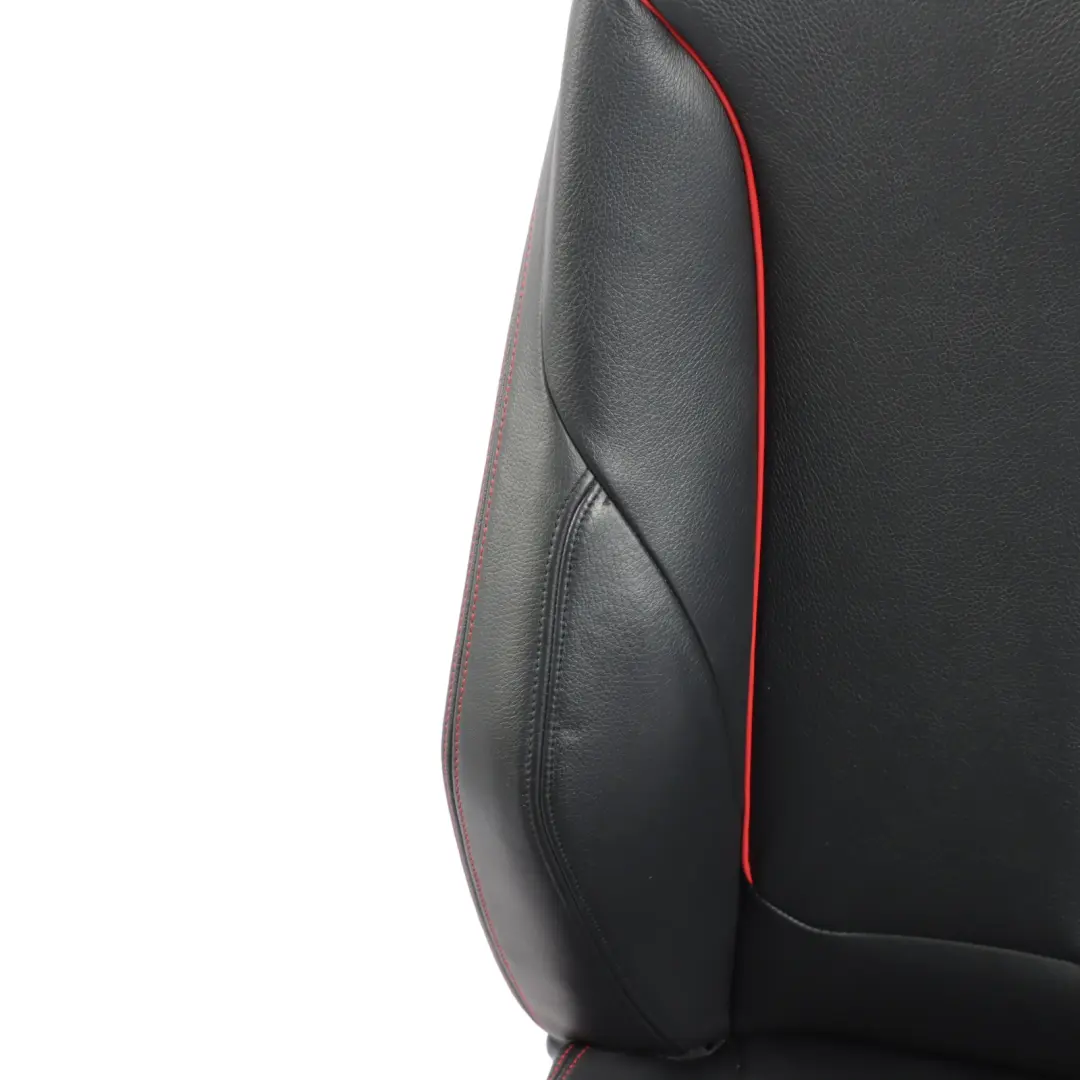  Front Seat BMW F30 F31 Left N/S Heated M-Sport Leather Dakota Black Akcent Rot - SKU 7295143-2 - Part number 7295143
