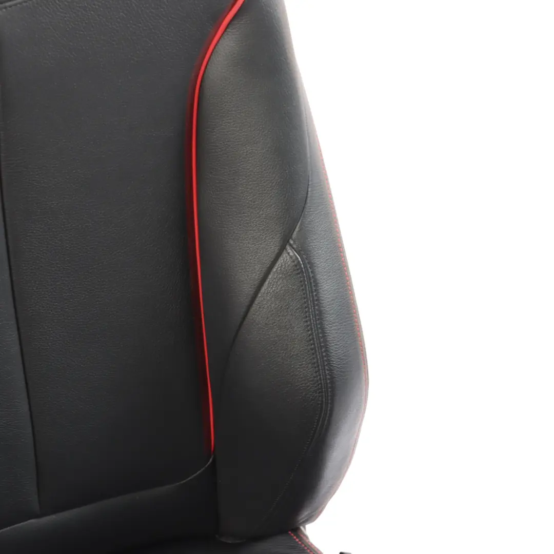 Front Seat BMW F30 F31 Left N/S Heated M-Sport Leather Dakota Black Akcent Rot - SKU 7295143-2 - Part number 7295143