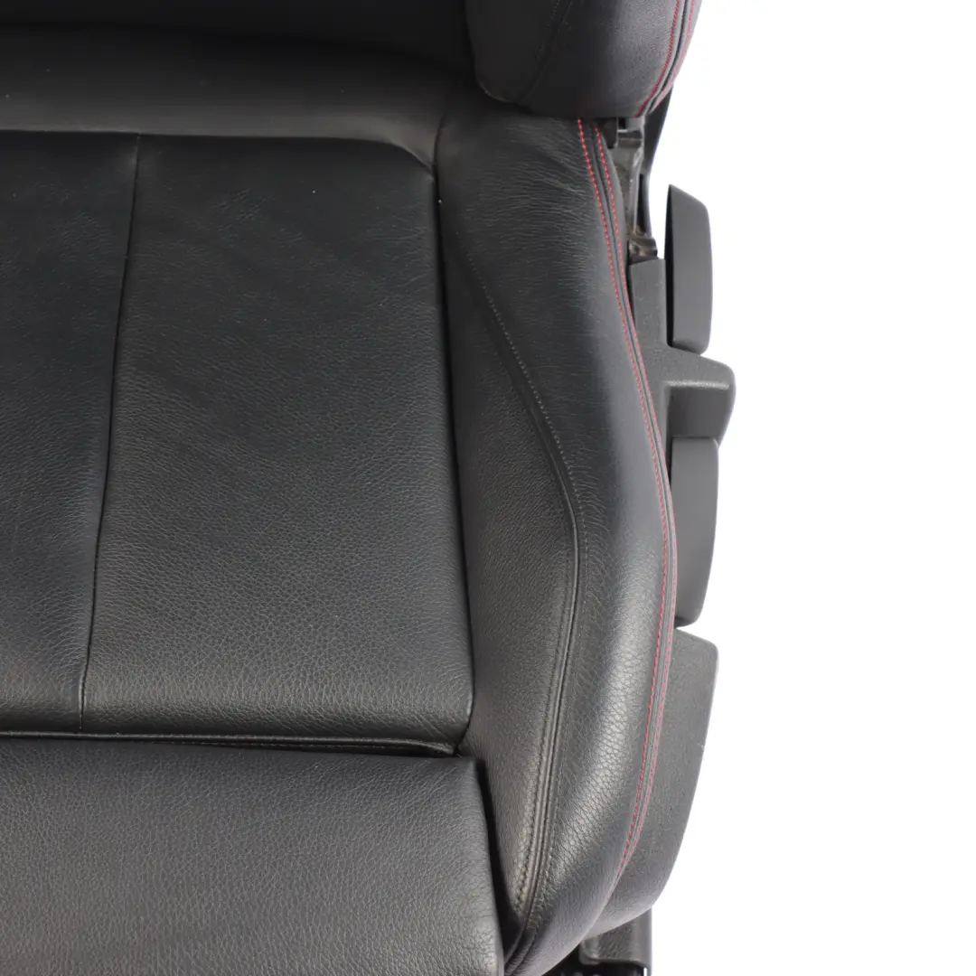  Front Seat BMW F30 F31 Left N/S Heated M-Sport Leather Dakota Black Akcent Rot - SKU 7295143-2 - Part number 7295143