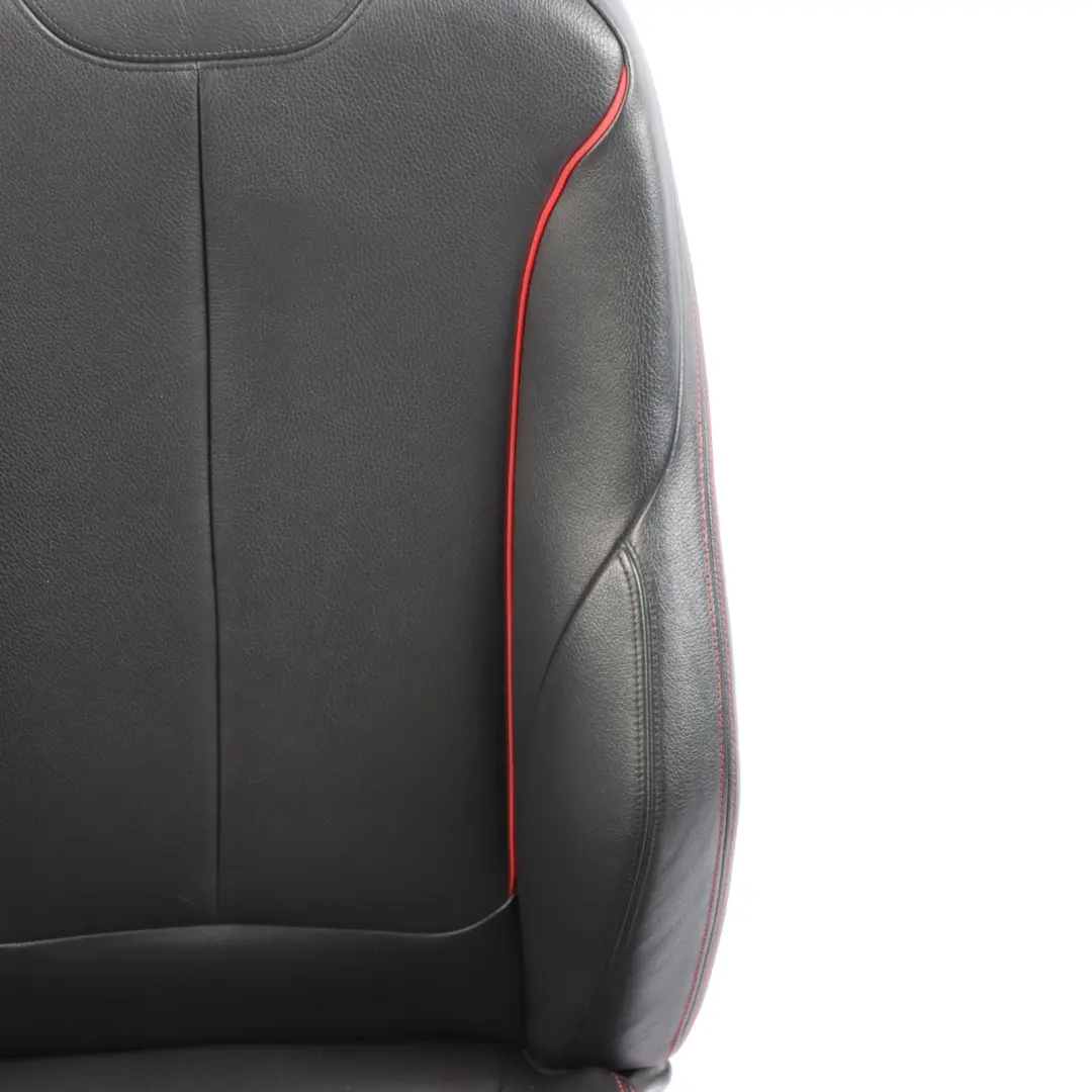  Vordersitz BMW F30 F31 M Sport Schwarz Leder Dakota Schwarz Akzent Rot Rechts - SKU 7295144-2 - Teilenummer 7295144