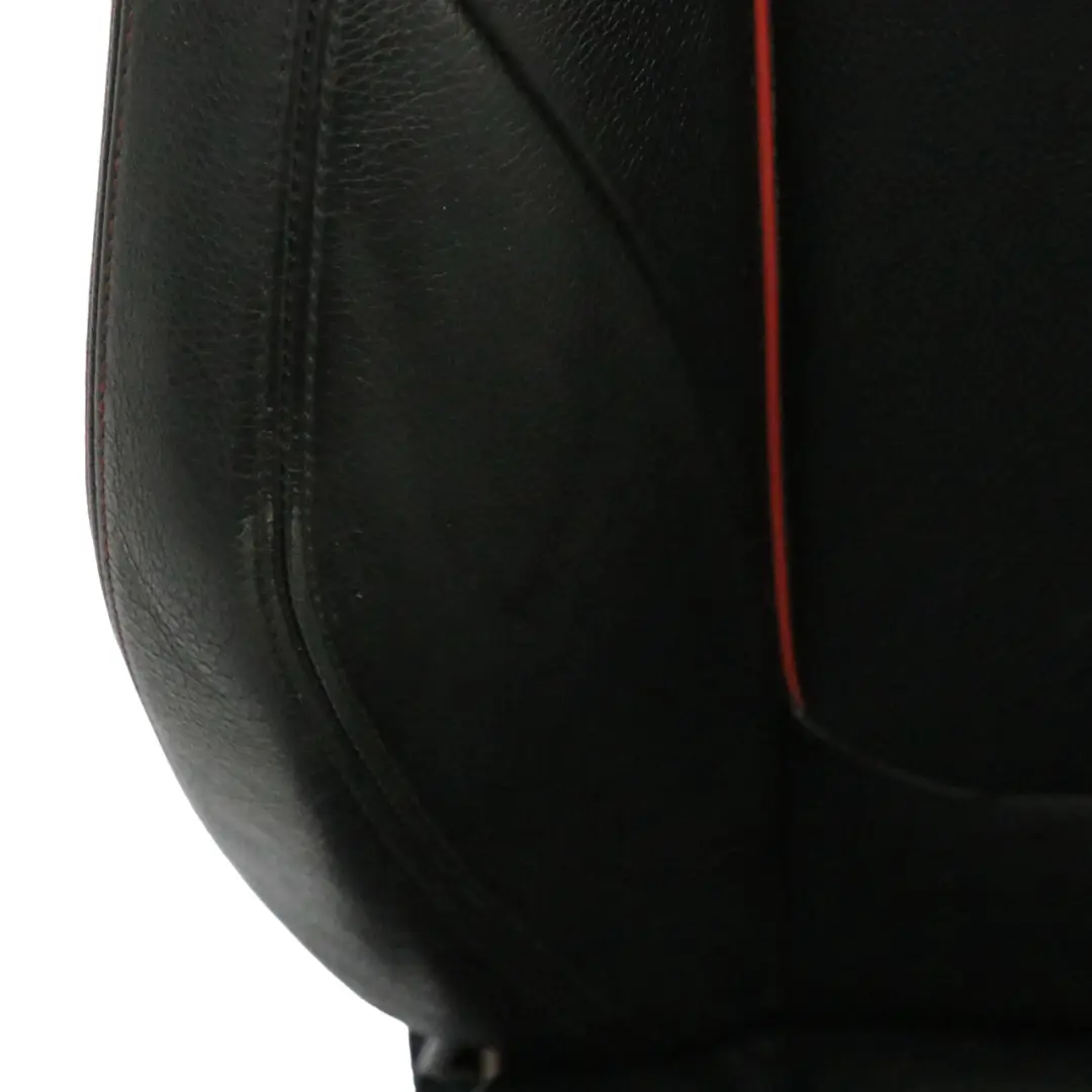  Sedile anteriore BMW F30 F31 M Sport Riscaldato Pelle Nera Accento Rosso Destra - SKU 7295144-3 - Numero di parte 7295144