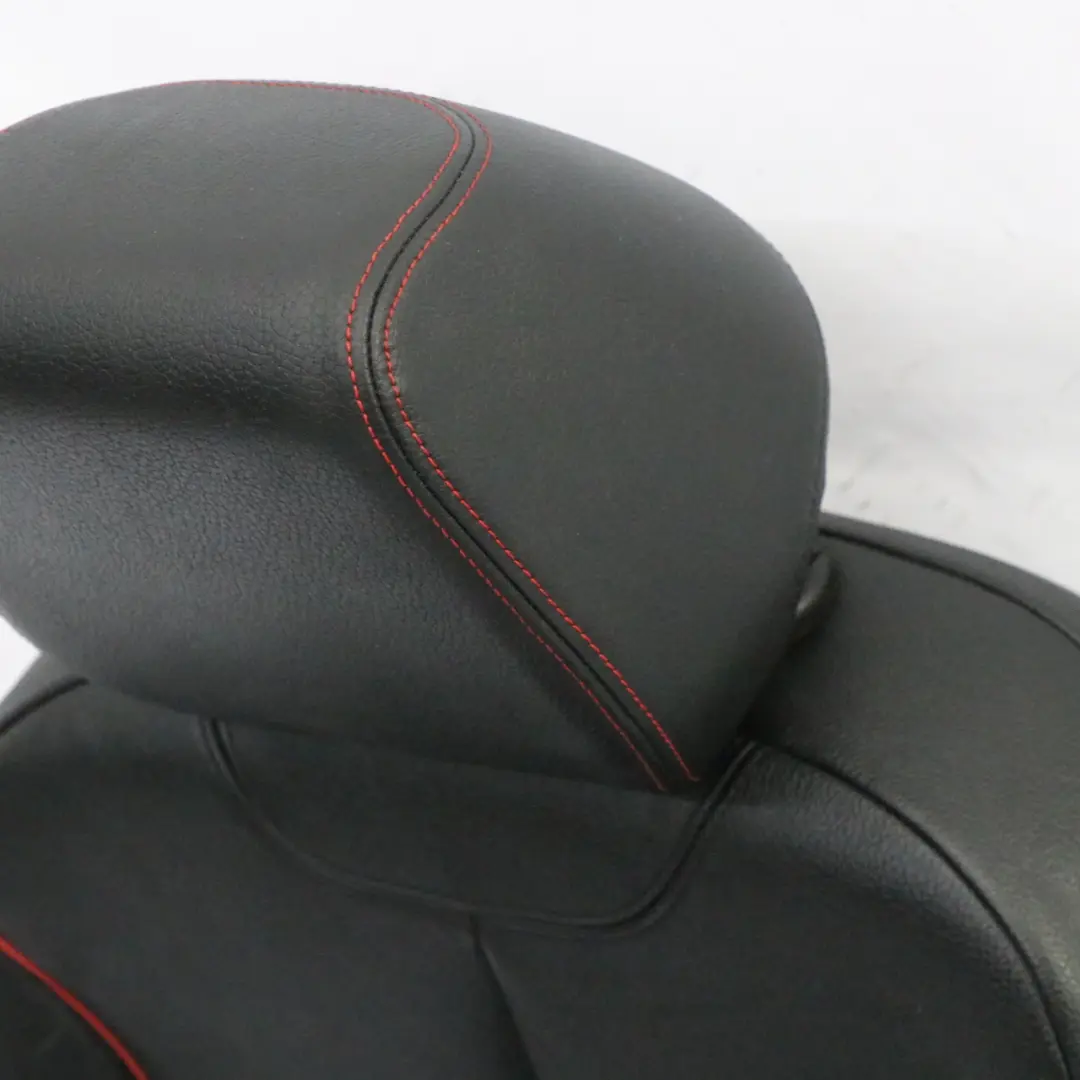  Sedile anteriore BMW F30 F31 M Sport Riscaldato Pelle Nera Accento Rosso Destra - SKU 7295144-3 - Numero di parte 7295144