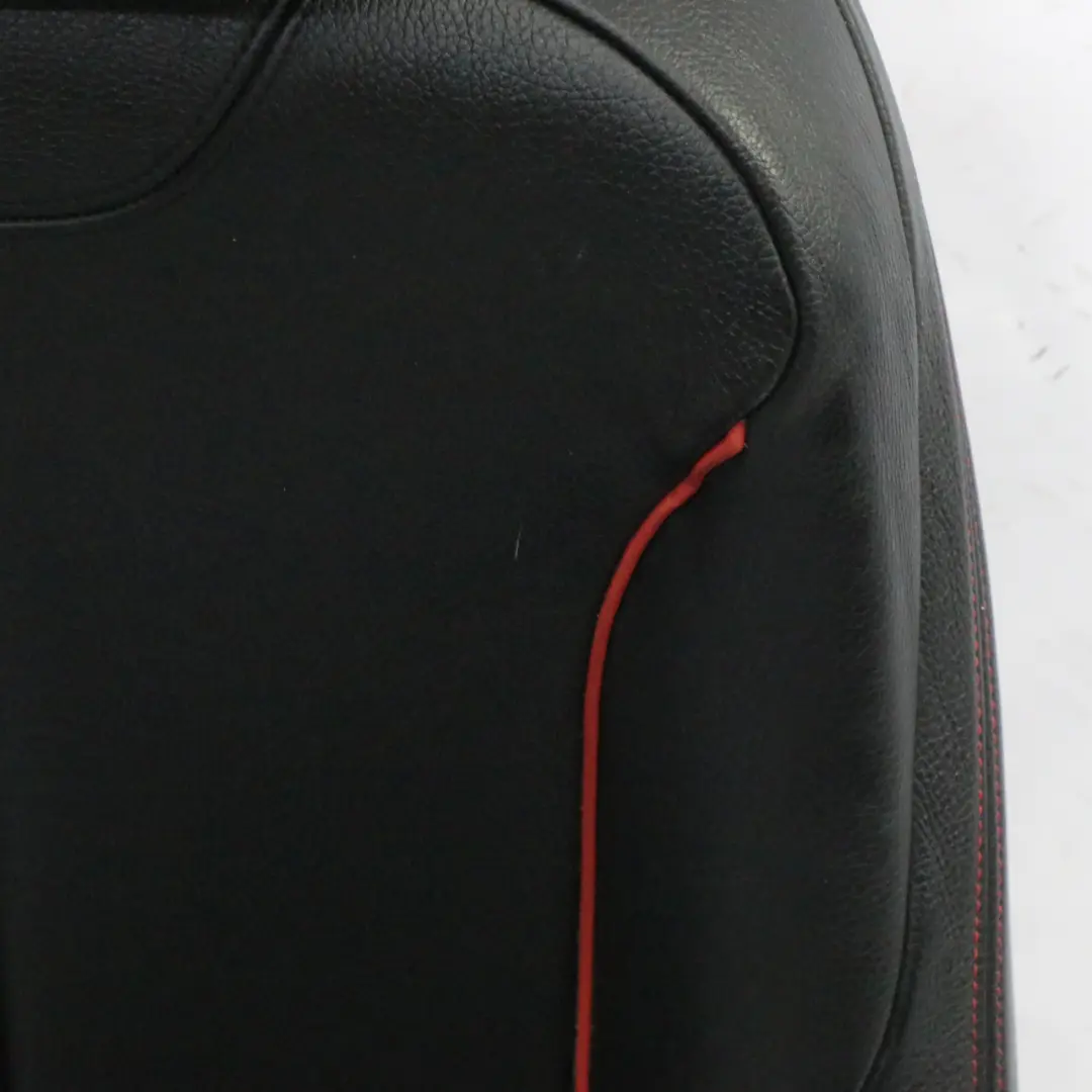 Front Seat BMW F30 F31 M Sport Heated Black Leather Dakota Accent Red Right O/S to with Part number 7295144 Front Seat BMW F30 F31 M Sport Heated Black Leather Dakota Accent Red Right O/S - SKU 7295144-3 - Part number 7295144