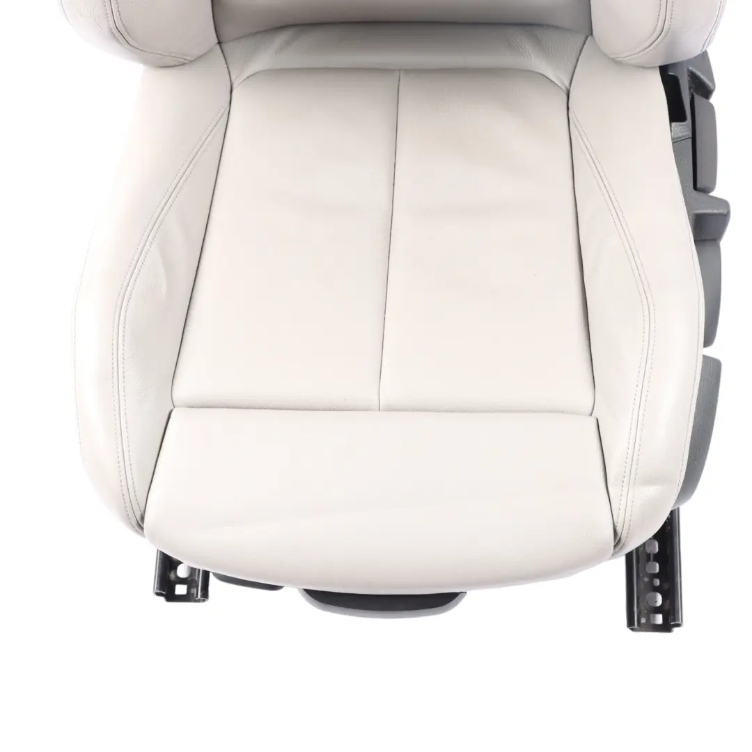 Front Seat M Sport Left N/S Interior Leather Everest Grey Black Accent to BMW F20 with Part number 7295145 BMW F20 Front Seat M Sport Left N/S Interior Leather Everest Grey Black Accent - SKU 7295145-1 - Part number 7295145