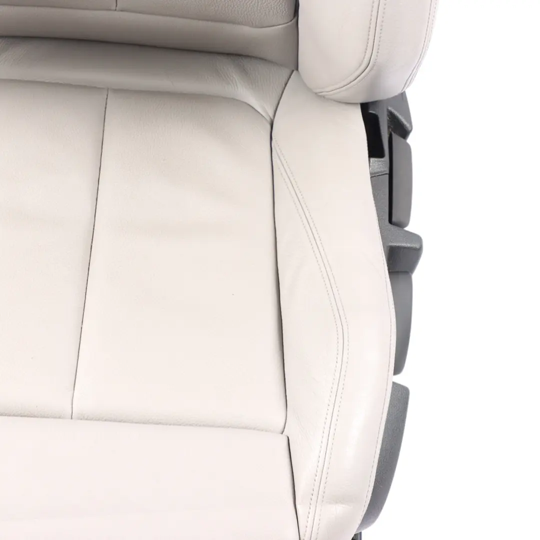 Front Seat M Sport Left N/S Interior Leather Everest Grey Black Accent to BMW F20 with Part number 7295145 BMW F20 Front Seat M Sport Left N/S Interior Leather Everest Grey Black Accent - SKU 7295145-1 - Part number 7295145