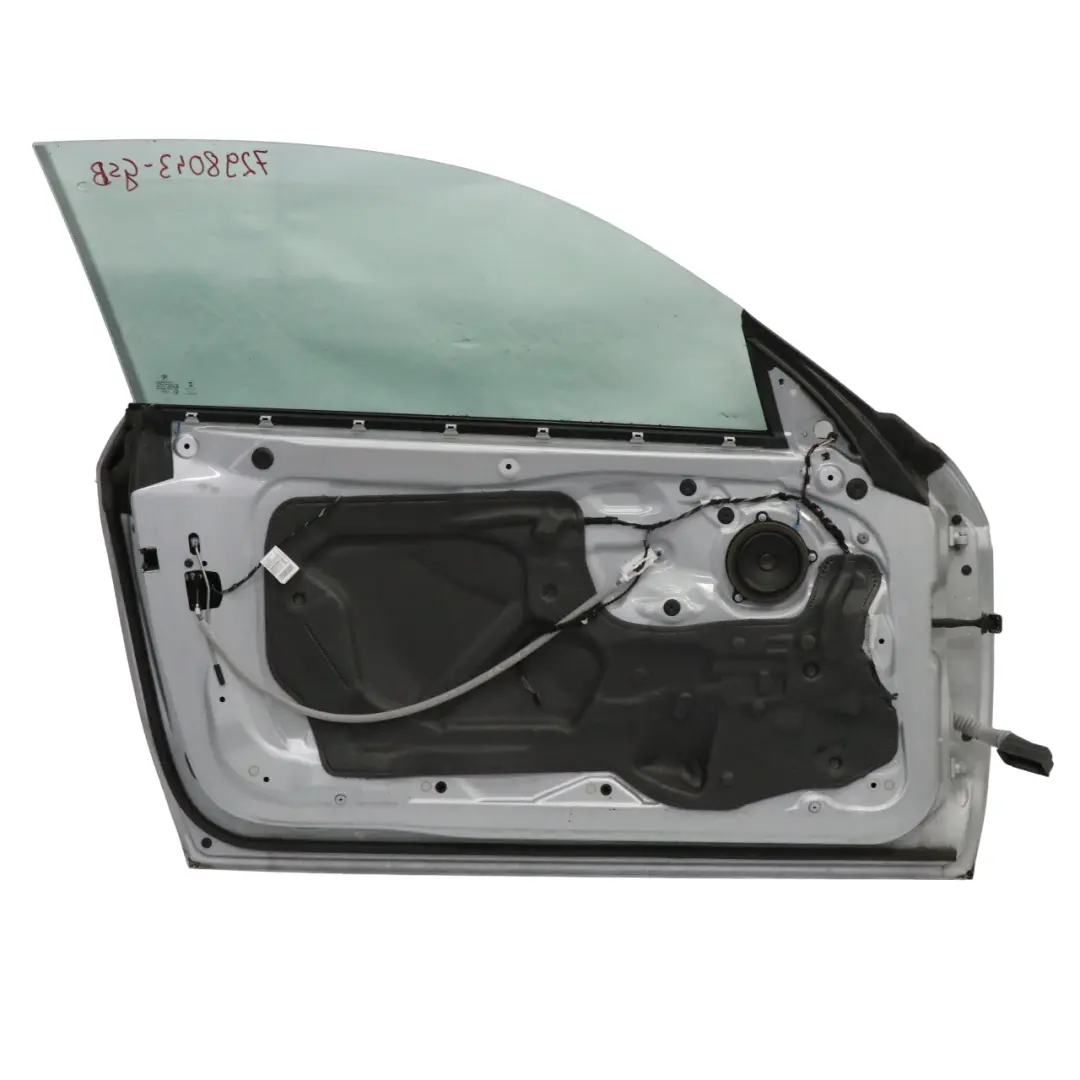 Front Left Door N/S Glacier Silber Silver Metallic - A83 to BMW F21 F22 F23 with Part number 7298043 BMW F21 F22 F23 Front Left Door N/S Glacier Silber Silver Metallic - A83 - SKU 7298043-GSB - Part number 7298043