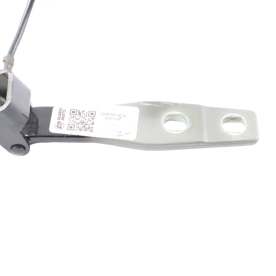 BMW X3 F25 Boot Hinge Trunk Lid Tailgate Left N/S Schwarz 2 Black - 668 - SKU 7298703-SCH - Part number 7298703