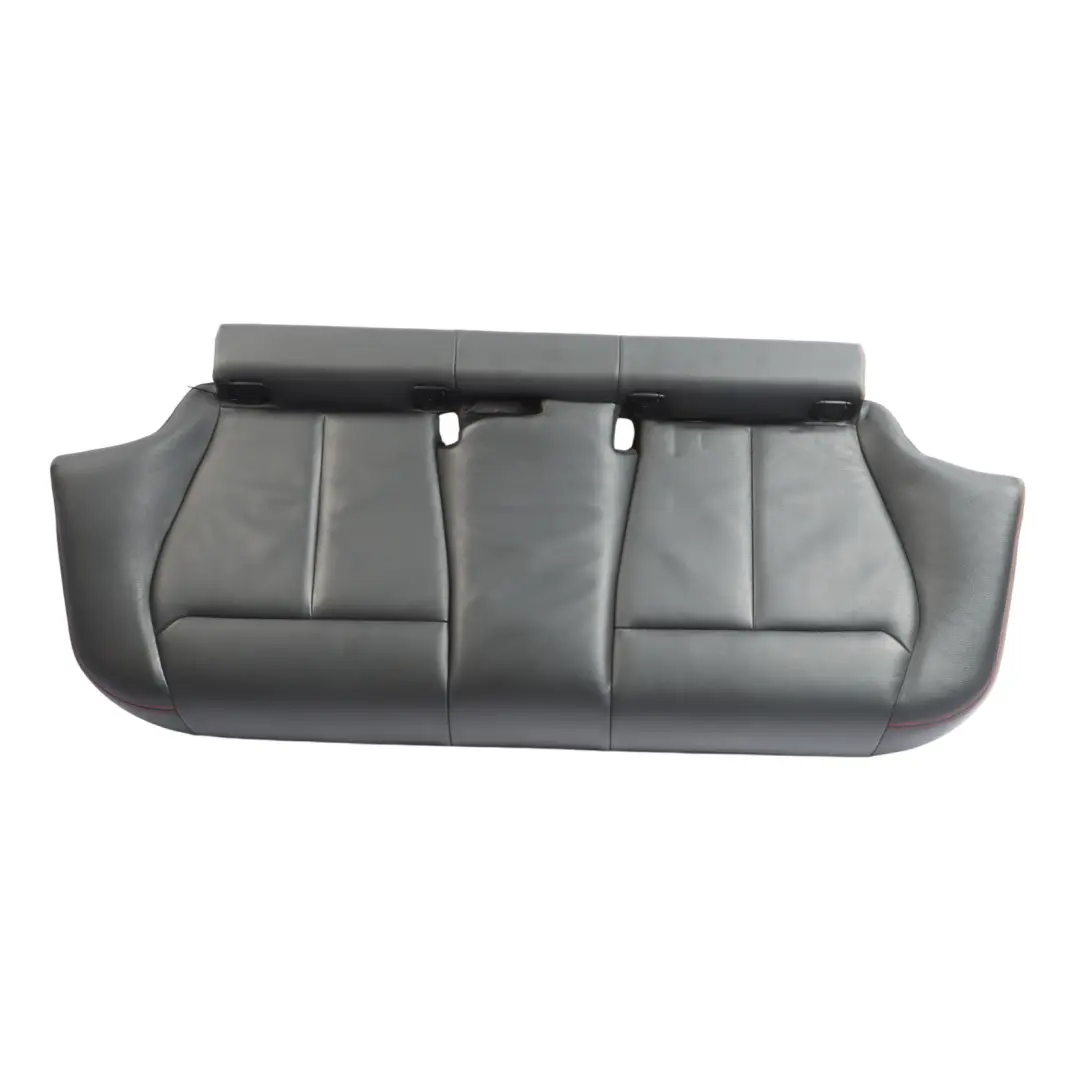 Bench Couch Sofa Cover Leather Dakota Black Red Accent to BMW F30 F31 Rear Seat with Part number 7387716 BMW F30 F31 Rear Seat Bench Couch Sofa Cover Leather Dakota Black Red Accent - SKU 7309766 - Part number 7387716