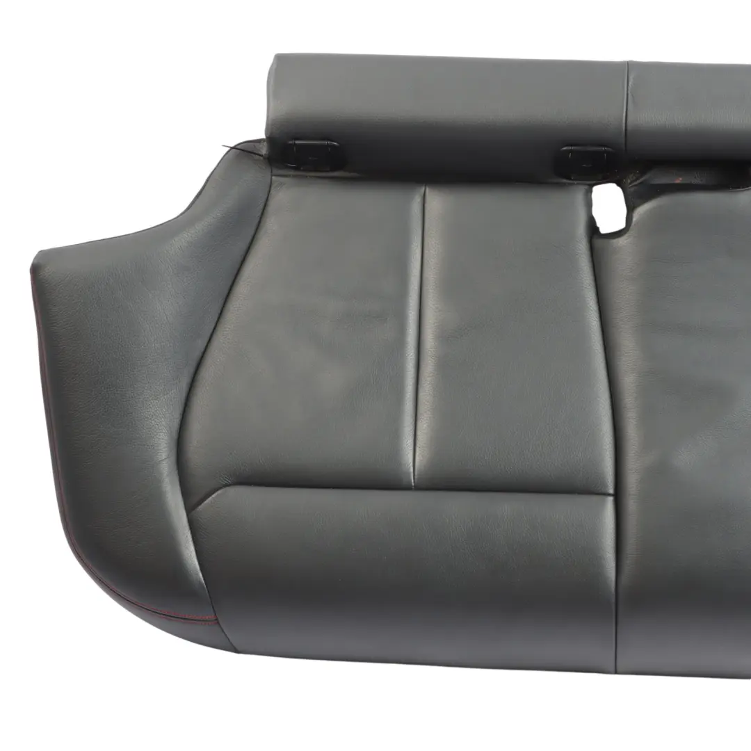 Bench Couch Sofa Cover Leather Dakota Black Red Accent to BMW F30 F31 Rear Seat with Part number 7387716 BMW F30 F31 Rear Seat Bench Couch Sofa Cover Leather Dakota Black Red Accent - SKU 7309766 - Part number 7387716