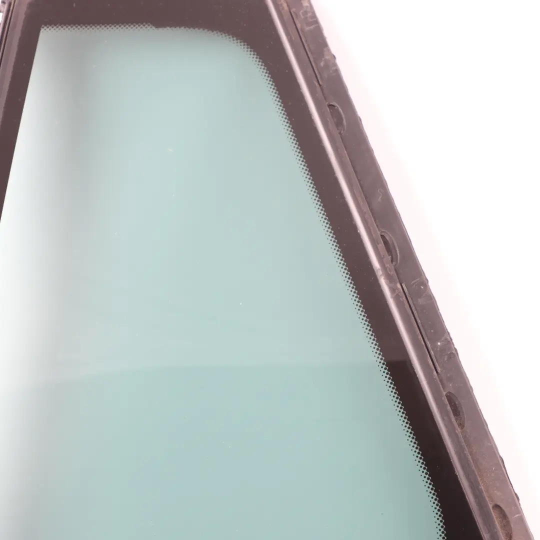 BMW F11 Quarter Door Side Window Glass Green Rear Left N/S SSG - SKU 7311251 - Part number 7311251