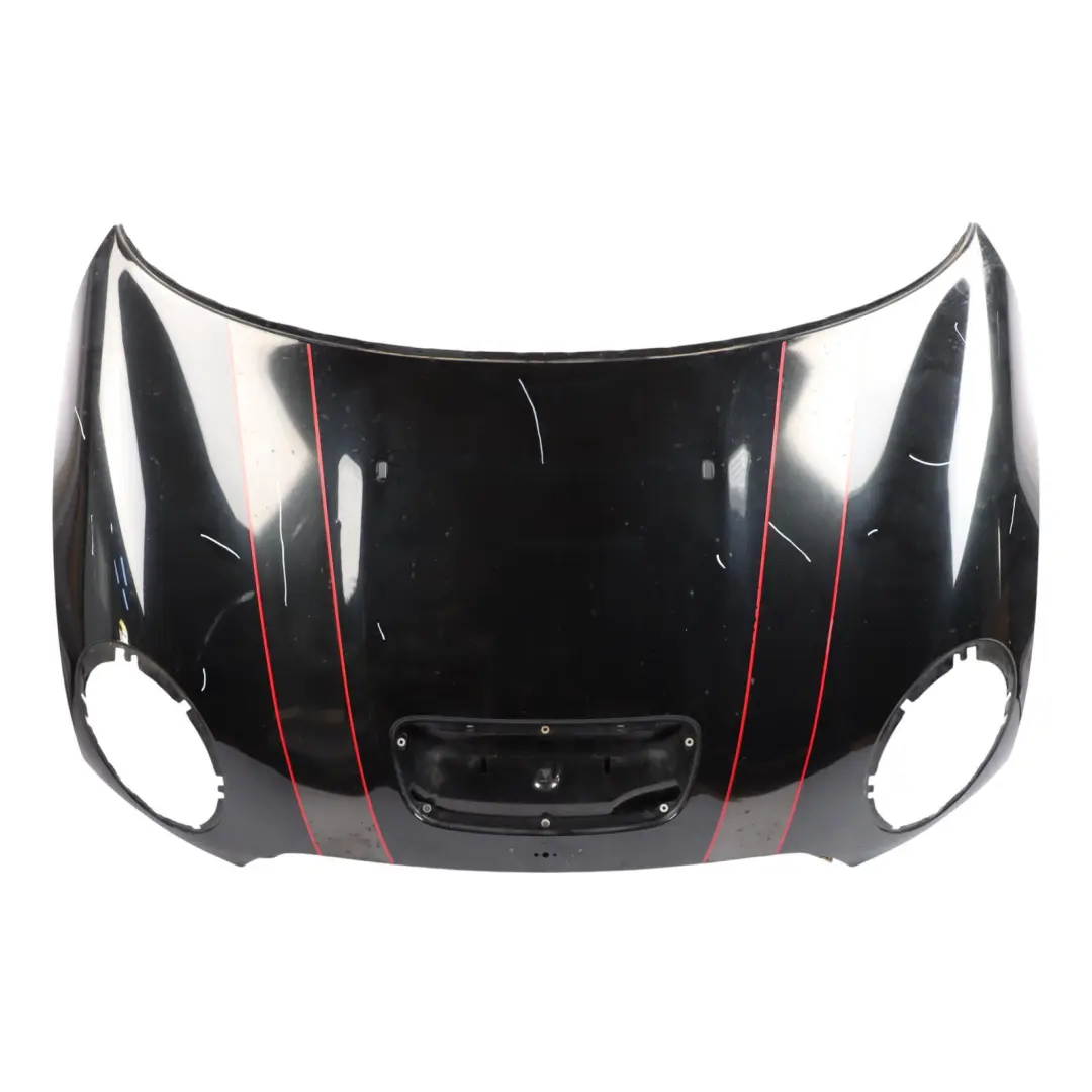 Mini R56 R57 Hood Bonnet Cooper S Engine Cover Panel R55 Midnight Black - A94 - SKU 7318365-MNB - Part number 7318365