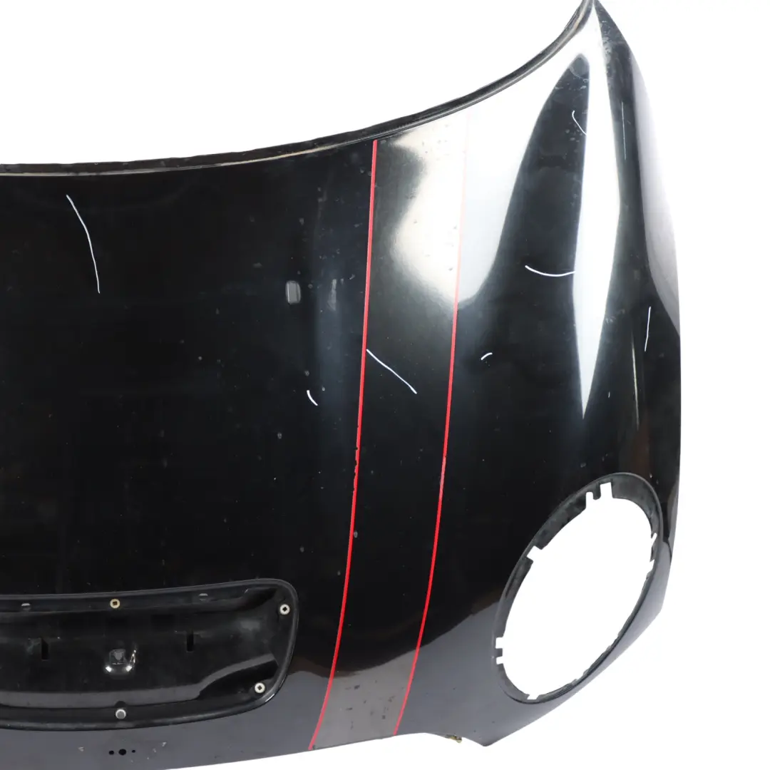 Hood Bonnet Cooper S Engine Cover Panel R55 Midnight Black - A94 to Mini R56 R57 with Part number 7318365 Mini R56 R57 Hood Bonnet Cooper S Engine Cover Panel R55 Midnight Black - A94 - SKU 7318365-MNB - Part number 7318365