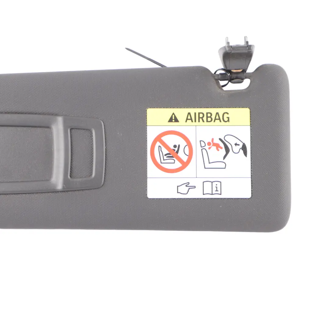  Sonnen Blende BMW F30 F31 LCI Spiegel Beleuchtet Links Schwarz - SKU 7322295-1 - Teilenummer 7322295