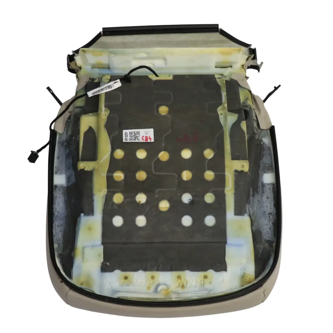 Asiento Delantero Funda Cojín Derecha Izquierda Cuero Nevada Oyster para BMW X1 E84 con número de pieza 7324161 BMW X1 E84 Asiento Delantero Funda Cojín Derecha Izquierda Cuero Nevada Oyster - SKU 7324161 - Número de pieza 7324161