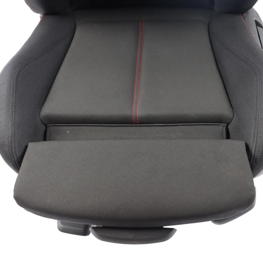 BMW F21 Sport Cloth Tela Pista / Antracita Rojo Asiento Delantero Izquierdo - SKU 7324245-2 - Número de pieza 7324245