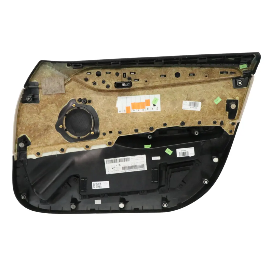 BMW E84 Boczek Panel Drzwi Lewy Przód Skóra Nevada Oyster - SKU 7327195-1 - Numer Części 7327195