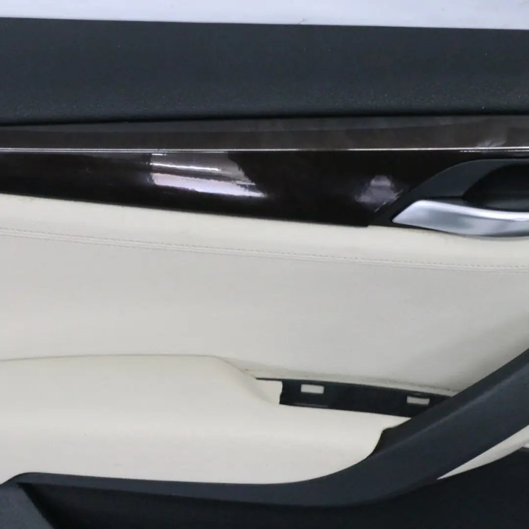 BMW E84 Carte Porte Avant Doublure Porte Gauche Garniture Cuir Nevada Oyster - SKU 7327195-1 - Numéro de pièce 7327195