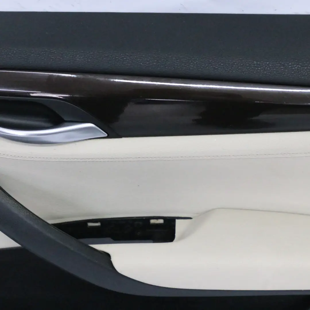 Door Card Front Right O/S Door Lining Trim Leather Nevada Oyster to BMW X1 E84 with Part number 7327196 BMW X1 E84 Door Card Front Right O/S Door Lining Trim Leather Nevada Oyster - SKU 7327196-1 - Part number 7327196