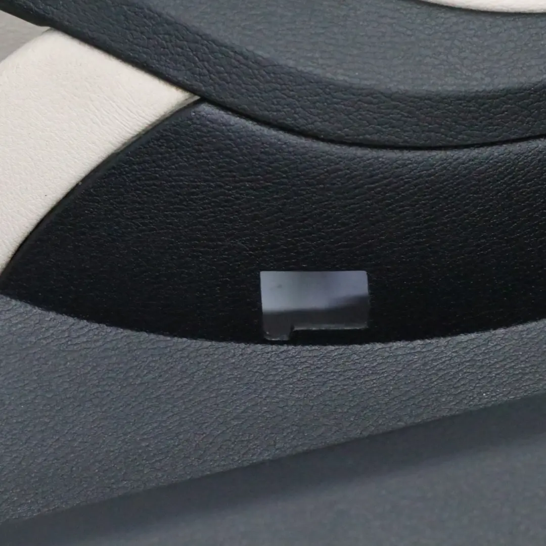 BMW X1 E84 Boczek Panel Drzwi Prawy Przód Skóra Nevada Oyster - SKU 7327196-1 - Numer Części 7327196