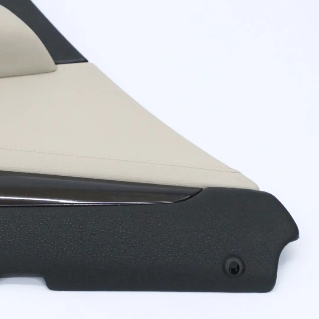 Tür Karte Hinten Links Verkleidung Trim Leder Nevada Oyster für BMW X1 E84 mit Teilenummer 7327259 BMW X1 E84 Tür Karte Hinten Links Verkleidung Trim Leder Nevada Oyster - SKU 7327259-1 - Teilenummer 7327259