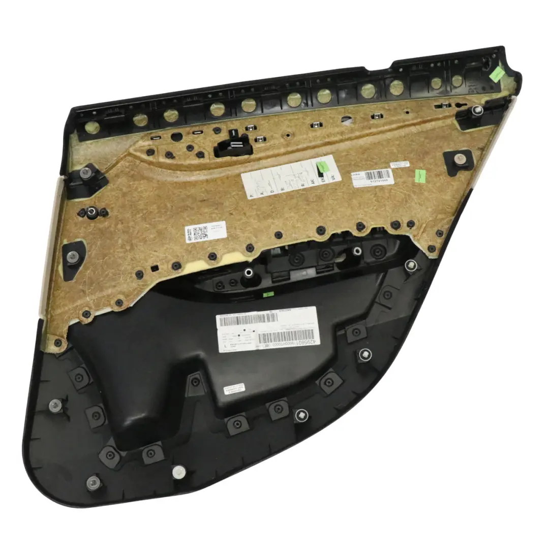 Carte porte Garniture arrière gauche Cuir Nevada Oyster pour BMW X1 E84 à propos du numéro de pièce 7327259 BMW X1 E84 Carte porte Garniture arrière gauche Cuir Nevada Oyster - SKU 7327259-1 - Numéro de pièce 7327259