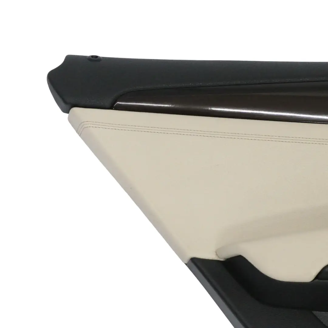 Door Card Rear Left N/S Lining Trim Leather Nevada Oyster to BMW X1 E84 with Part number 7327259 BMW X1 E84 Door Card Rear Left N/S Lining Trim Leather Nevada Oyster - SKU 7327259-1 - Part number 7327259