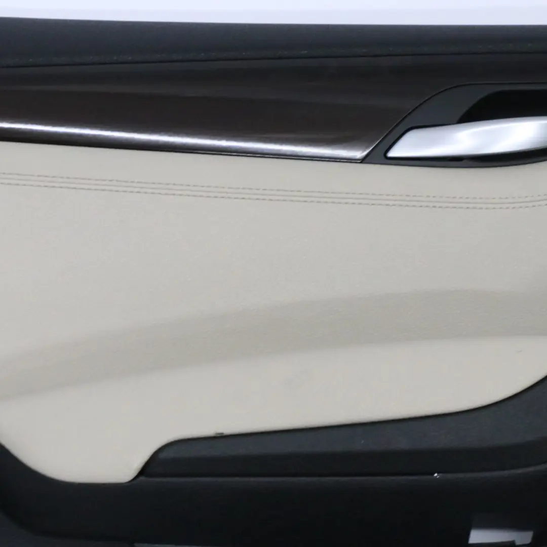 Scheda Porta Posteriore Sinistra Rivestimento Pelle Nevada Oyster per BMW X1 E84 con numero di parte 7327259 BMW X1 E84 Scheda Porta Posteriore Sinistra Rivestimento Pelle Nevada Oyster - SKU 7327259-1 - Numero di parte 7327259